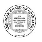 American Board of Opticianry